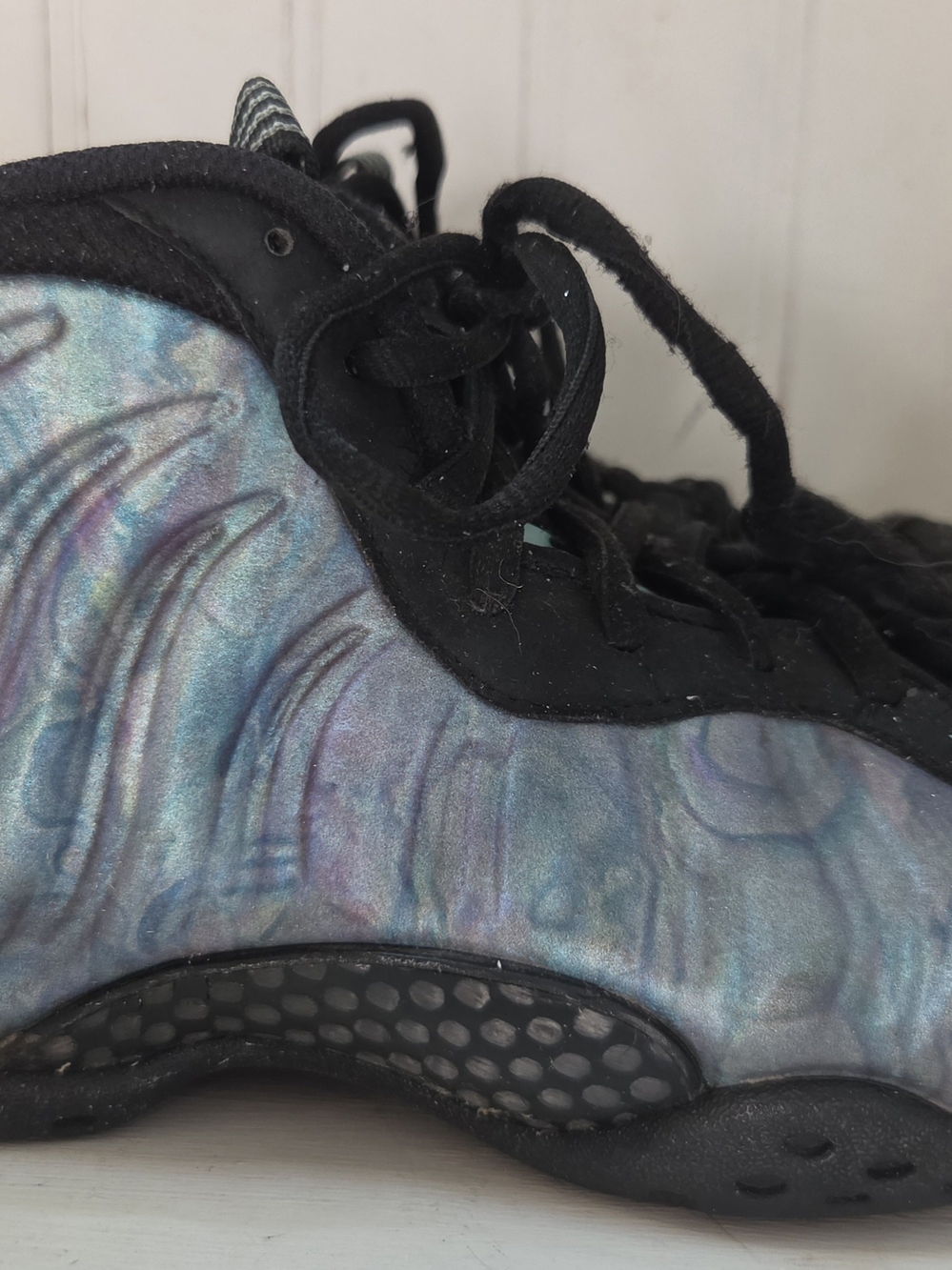 Nike Air Foamposite One Premium "Abalone" Men's 8 Sneakers Shoes